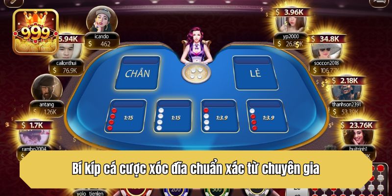 Bí kíp cá cược xóc đĩa chuẩn xác từ chuyên gia